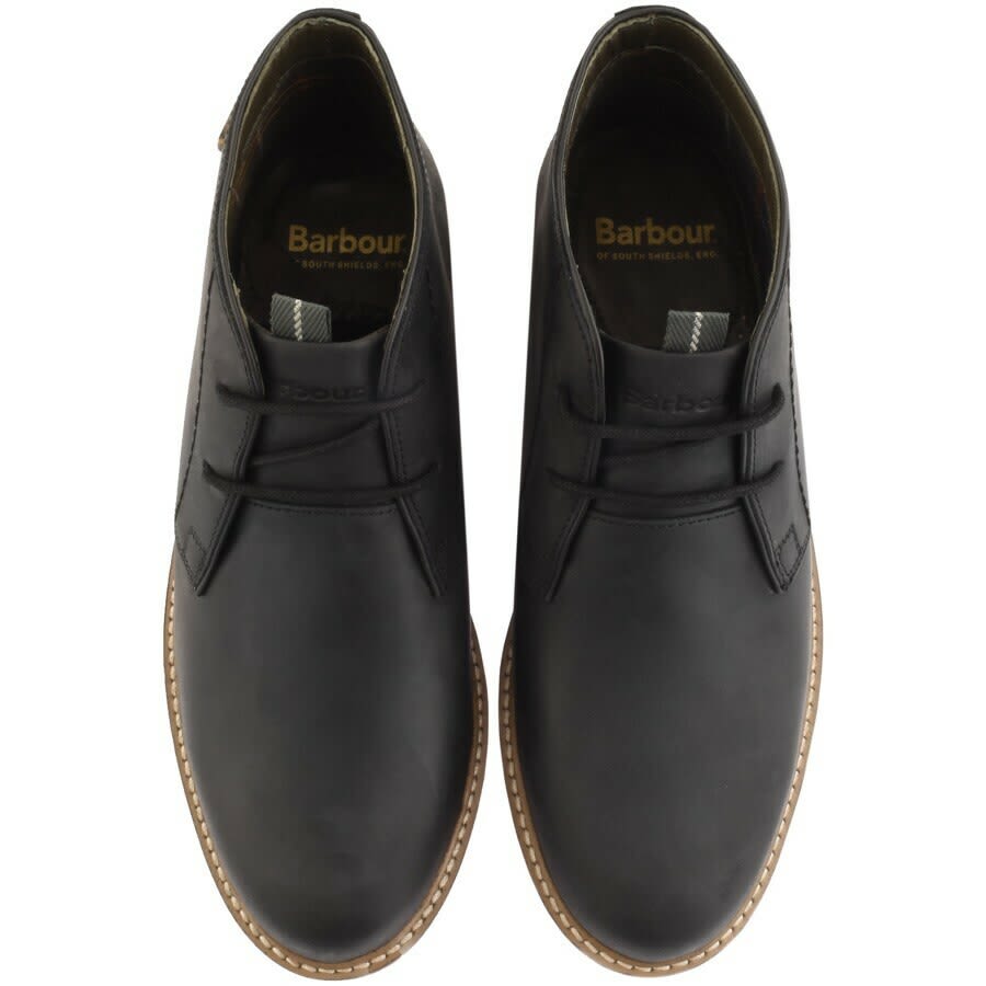 Barbour chukka boots black shop